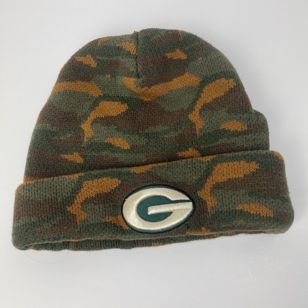 Georgia Bulldogs Beanie Mens OS Camo NCAA  Football Collegiate EUC